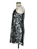 Express 100% Polyester Metallic Silver Gray Cocktail Dress Size XS - photo 5