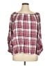 Fever 100% Rayon Pink 3/4 Sleeve Blouse Size 1X - photo 1