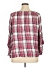 Fever 100% Rayon Pink 3/4 Sleeve Blouse Size 1X - photo 2