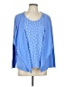 St. John's Bay Blue Kimono Size L (tall) - photo 1