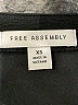 Free Assembly Solid Black Casual Dress Size XS - photo 7