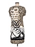 Madeleine Animal Print Ivory Casual Dress Size M (estimated) - photo 2