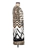 Madeleine Animal Print Ivory Casual Dress Size M (estimated) - photo 4