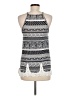 Vanity Gray Sleeveless Blouse Size M - photo 2