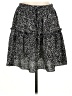 Shein 100% Polyester Polka Dots Black Casual Skirt Size 12 - photo 1