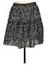 Shein 100% Polyester Polka Dots Black Casual Skirt Size 12 - photo 2