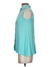 Assorted Brands Teal Blue Sleeveless Button-Down Shirt Size S - photo 5