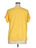 Max Studio Yellow Short Sleeve Top Size 1X - photo 2