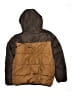 DKNY 100% Polyester Color Block Brown Jacket Size 14 - 16 - photo 2