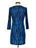 BCBGMAXAZRIA Animal Print Blue Cocktail Dress Size XS - photo 2