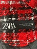 Zara Plaid Red Jacket Size XS - photo 6