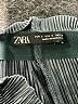 Zara Chevron-herringbone Gray Dress Pants Size S - photo 7