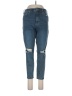 Dear John Solid Blue Jeans Size 30 waist - photo 1