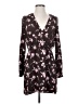 Lulus 100% Polyester Floral Brown Black Casual Dress Size S - photo 1