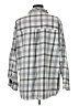 Cotton On Plaid Gray Long Sleeve Button-Down Shirt Size L - photo 2