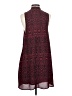 BB Dakota 100% Polyester Chevron-herringbone Red Cocktail Dress Size S - photo 2