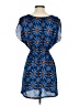 Fossil Print Blue Casual Dress Size XS - photo 2