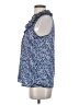 The Limited 100% Polyester Blue Sleeveless Blouse Size S - photo 5
