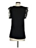 B Collection by Bobeau Black Short Sleeve Top Size XS - photo 2