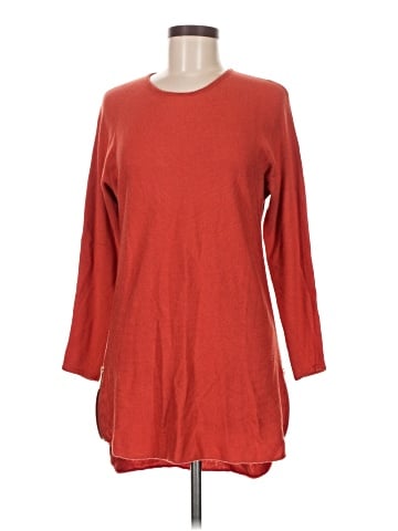 Joan Vass Pullover Sweater (view 1)