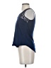 E&M Collection 100% Polyester Blue Sleeveless Blouse Size S - photo 5