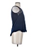 E&M Collection 100% Polyester Blue Sleeveless Blouse Size S - photo 4