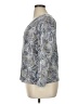 Axcess 100% Cotton Paisley Silver 3/4 Sleeve T-Shirt Size XL - photo 5
