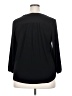 TWO by Vince Camuto Black 3/4 Sleeve Top Size XXL - photo 2