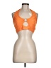 PrettyLittleThing Orange Sleeveless Top Size 8 - photo 1