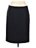 STUDIO by Tahari-Levine Solid Black Formal Skirt Size 12 - photo 1
