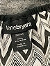 Lane Bryant 100% Polyester Chevron-herringbone Silver 3/4 Sleeve Blouse Size 22 - 24 Plus - photo 7