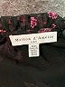 Maison d' Amelie Floral Black Short Sleeve Blouse Size XL - photo 6