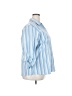 DCC Stripes Blue 3/4 Sleeve Blouse Size 2X - photo 4