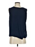 H By Halston 100% Polyester Blue Sleeveless Blouse Size XS - photo 1