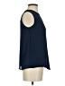 H By Halston 100% Polyester Blue Sleeveless Blouse Size XS - photo 4