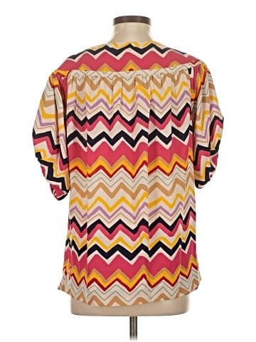 Diane von Furstenberg Short Sleeve Blouse (view 2)
