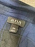 a.n.a. A New Approach 100% Rayon Plaid Blue Long Sleeve Button-Down Shirt Size XXL - photo 7