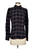 Rails Plaid Brown Long Sleeve Button-Down Shirt Size S - photo 1