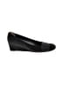 Stuart Weitzman Black Wedges Size 9 1/2 - photo 1
