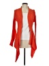 Tracy M. 100% Cotton Orange Cardigan Size M - photo 1