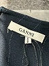Ganni Black Casual Dress Size EU 36 / US 6 - photo 7
