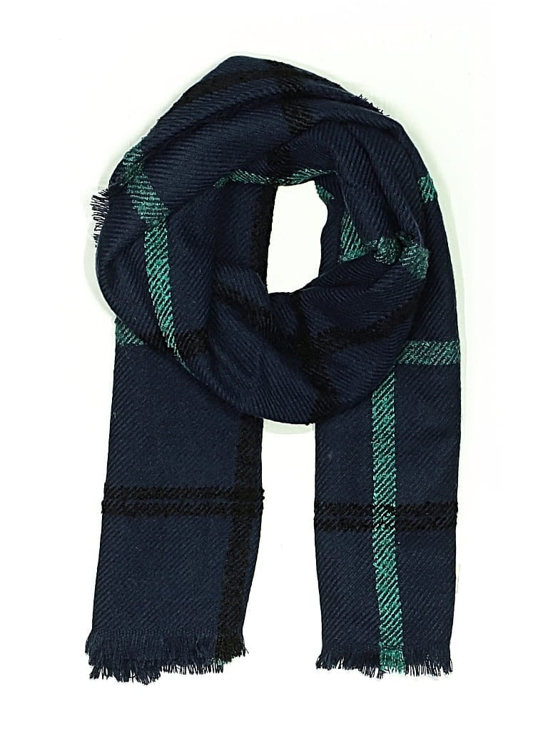 Pre-owned Ann Taylor Loft Scarf In Blue
