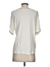 Ella Moss 100% Rayon Ivory Short Sleeve Top Size S - photo 2