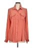 Maurices 100% Polyester Orange Long Sleeve Blouse Size L - photo 1