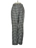 Zara Checkered-gingham Gray Black Casual Pants Size XS - photo 1