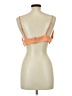 Shein Curve 100% Polyester Orange Sleeveless Blouse Size 12 - photo 2
