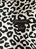 Ann Taylor 100% Polyester Animal Print Ivory Long Sleeve Blouse Size L - photo 7