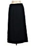 Viyella Solid Black Blue Wool Skirt Size 8 (petite) - photo 2