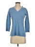 Karen Scott 100% Acrylic Blue Pullover Sweater Size S (petite) - photo 1
