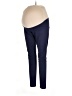 Motherhood Solid Blue Active Pants Size Lg Maternity - photo 1